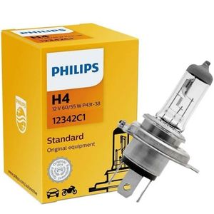 Lâmpada Philips Farol Biodo H4 60x55W XRE CB 300 Fazer 250