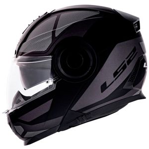 Capacete LS2 FF902 Scope Mask Preto Titanium