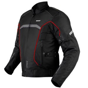 Jaqueta Texx New Strike V2 Masculina Preta Vermelha