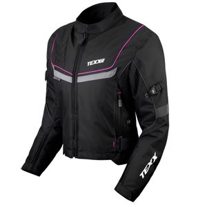 Jaqueta Texx New Strike V2 Feminina Preta Rosa