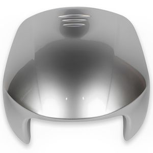 Bico Frontal Biz 100+ 2005 Prata Force Metálico - Pro Tork