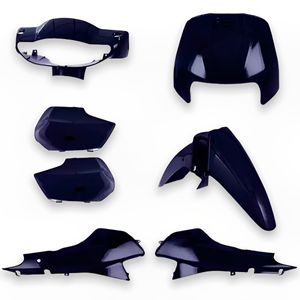 Kit Carenagem Completo Biz 100 2004 Até 2005 Azul Cruzeiro