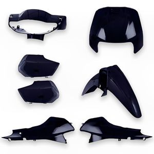 Kit Carenagem Completo Biz 100 2004 Azul Itajaí Perolizado