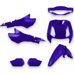 Kit Carenagem Completo Biz 100 1998 a 1999 Azul Iguassu