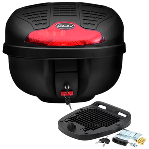 Baú Bauleto Para Moto 40 Litros Universal Modelo G40 - Gow