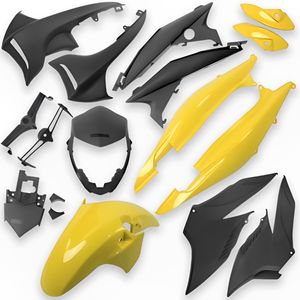 Kit Carenagem Completo CB 300 2012 Amarelo Topázio
