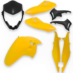 Kit Carenagem Completo CB 300 2012 Amarelo Topázio