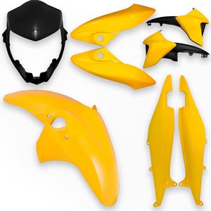 Kit Carenagem Completo CB 300 2013 Amarelo Topázio