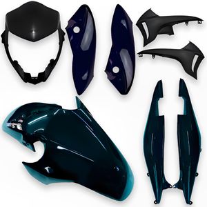 Kit Carenagem Completo CB 300 2012 Azul Metálico