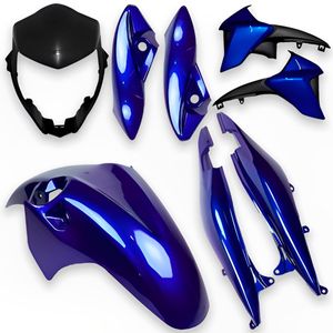 Kit Carenagem Completo CB 300 2014 Azul Perolizado