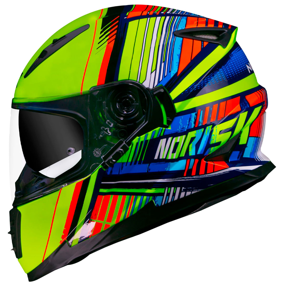 Capacete Original Norisk FF302 Soul Advance Amarelo