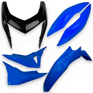 Kit Carenagem Completo NXR 160 Bros 2020 Até 2021 Azul