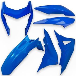 Kit Carenagem Completo NXR 160 Bros 2019 Azul