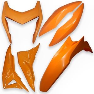 Kit Carenagem Completo NXR 160 Bros 2019 Laranja