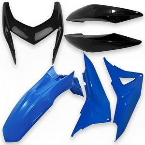 Kit Carenagem Completo NXR 160 Bros Esdd 2018 Azul