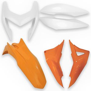 Kit Carenagem Completo NXR 160 Bros Esdd 2018 Branco