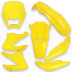 Kit Carenagem Completo NXR 150 Bros 2008 Amarelo Trancoso