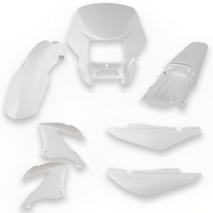 Kit Carenagem Completo NXR 150 Bros 2003 2004 2007 Branco