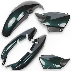 Kit Carenagem Completo Titan 125 2004 Verde Pantanal