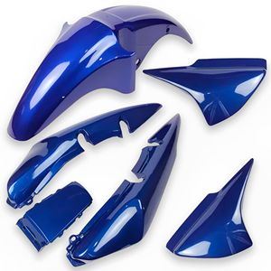 Kit Carenagem Completo Titan 150 2004 Azul Twister Pérola