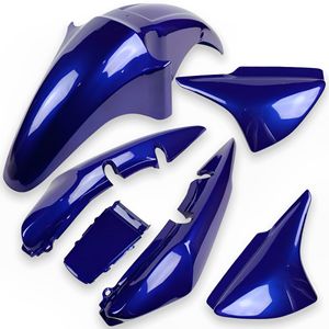 Kit Carenagem Completo Titan 150 2008 Azul Caraiva Pérola