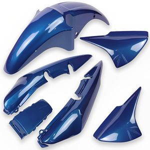 Kit Carenagem Completo Titan 150 2007 Azul Myth Metálico