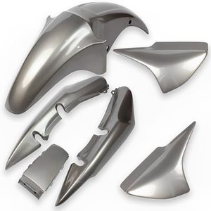Kit Carenagem Completo Titan 150 2008 Prata Limiar Metálico