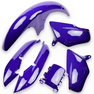 Kit Carenagem Titan 125 1998 Até 1999 Azul Abrolhos Roxo