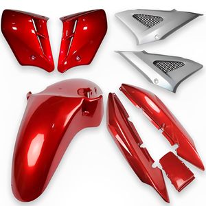 Kit Carenagem Completo CBX 250 Twister 2001 A 2002 Vermelho
