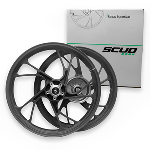 Roda Liga Titan 150 ESD 2004 Até 2013 Pé de Galinha Preta