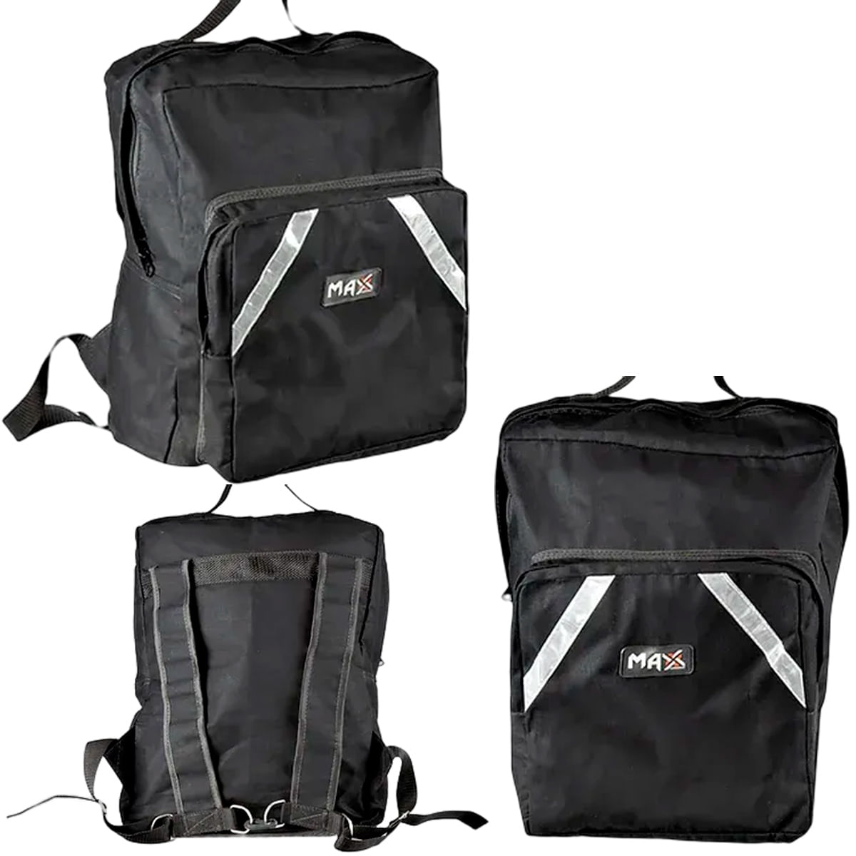 Bolsa Mochila Motoboy Motoqueiro Impermeável Lona Resinada