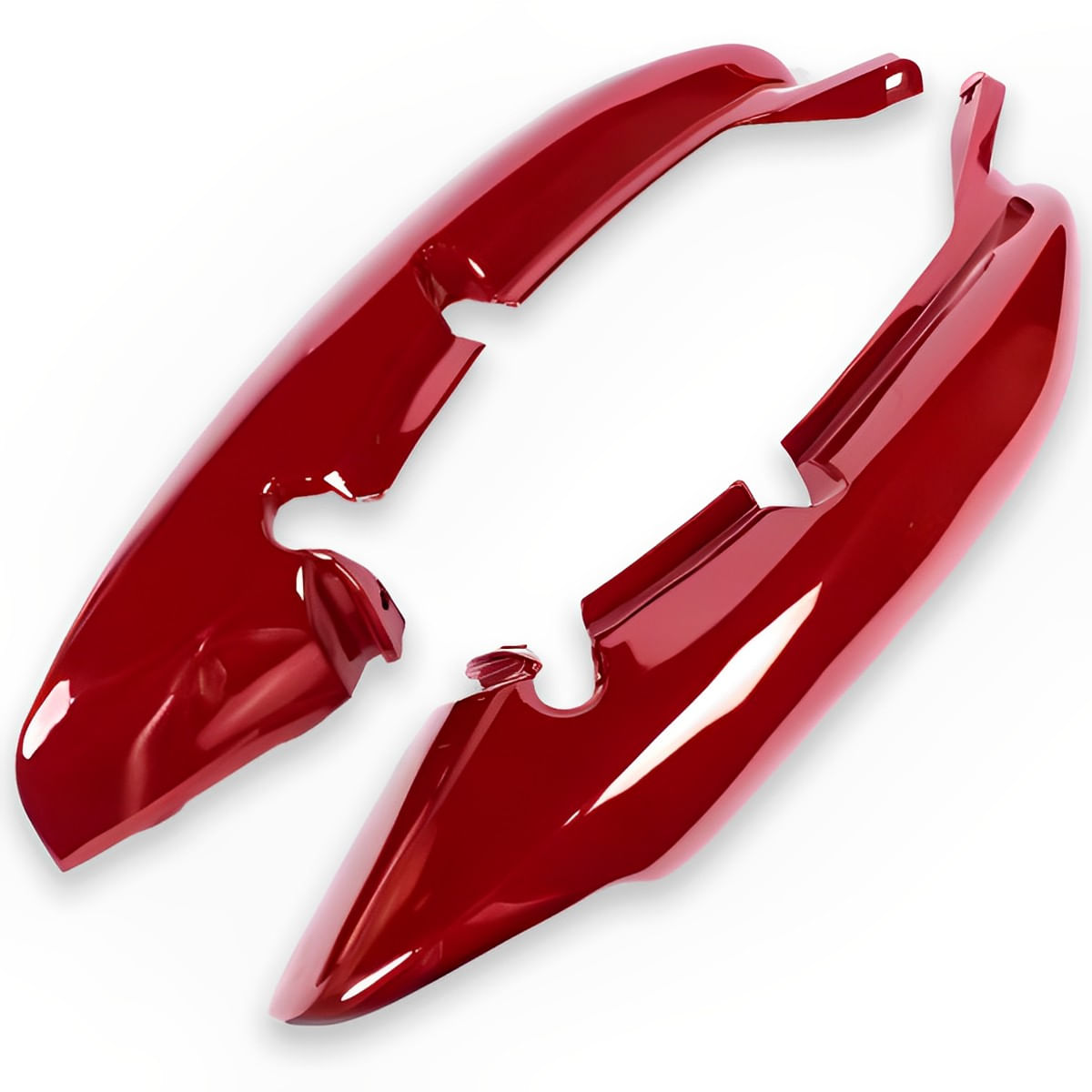 Rabeta Completa Titan Fan 125 2000 A 2008 Vermelho Ipiranga