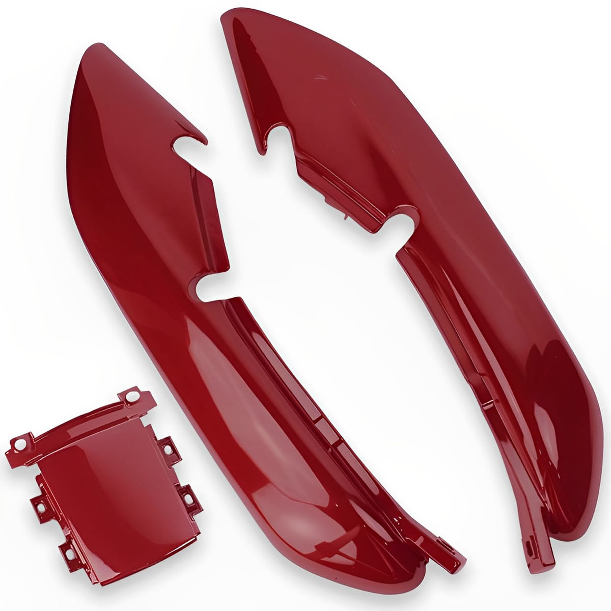 Rabeta Completa Titan 125 1995 Até 1997 Vermelho - Pro Tork