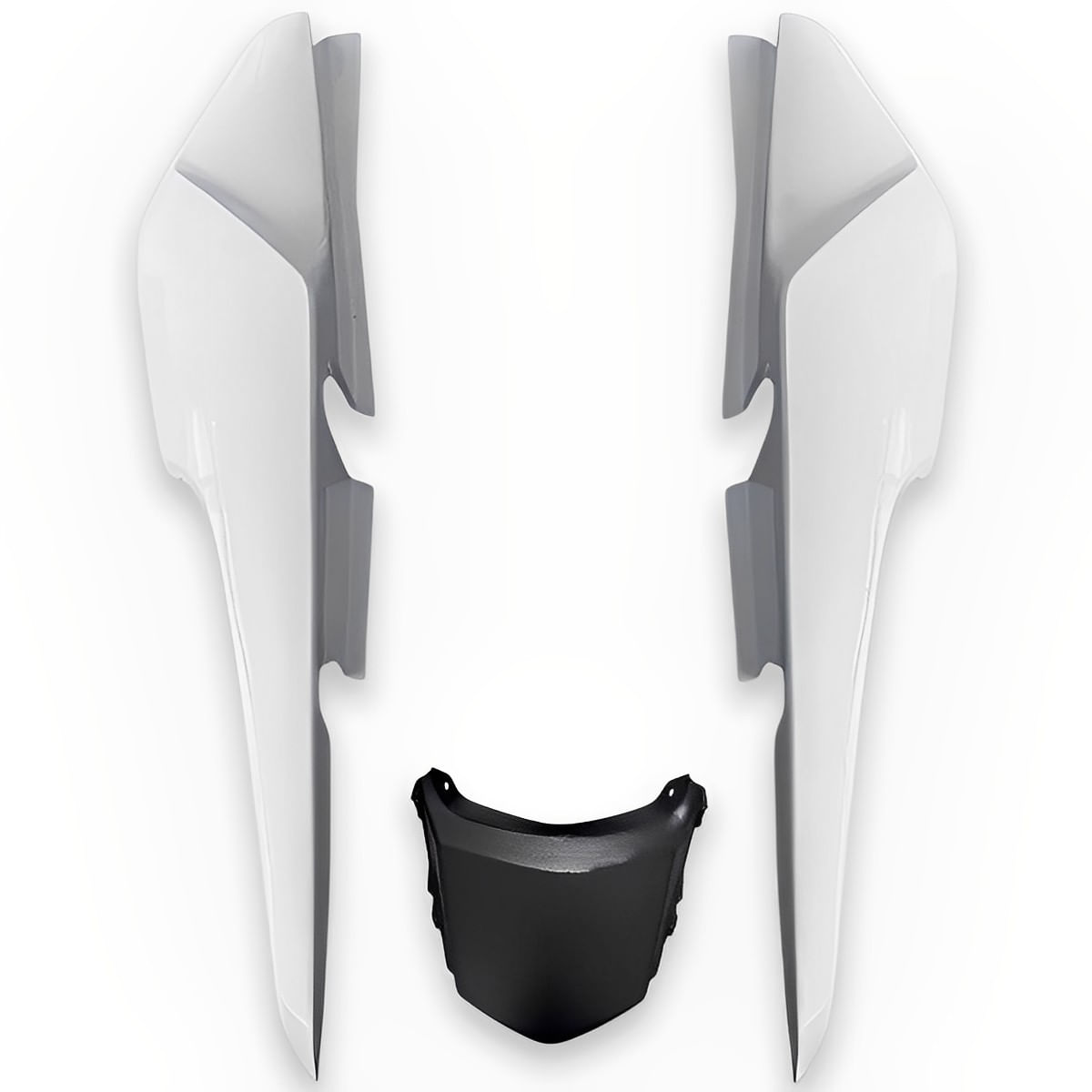 Rabeta Completa Fan 125 2016 Fan 160 2018 Branco Injetado