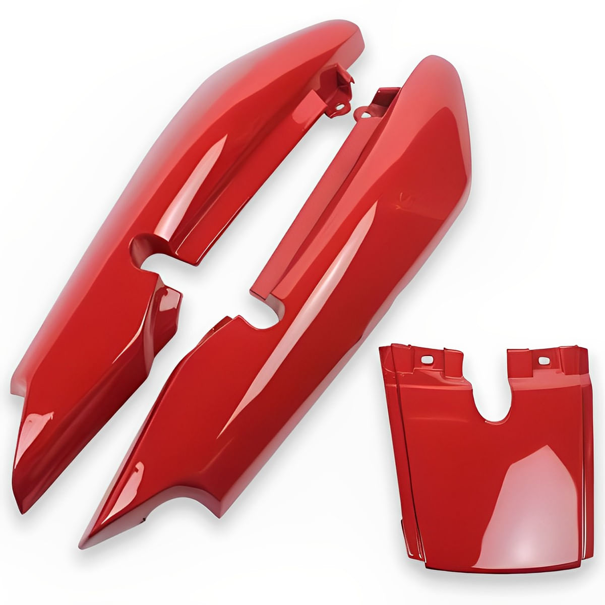 Rabeta Completa YBR 125 2001 Vermelho - Pro Tork