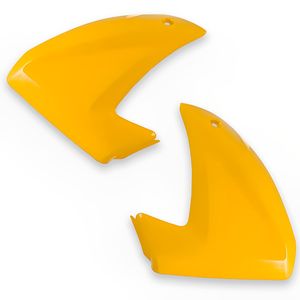 Aba Tanque Fan 125 2014 Até 2015 Amarelo Topázio - Pro Tork