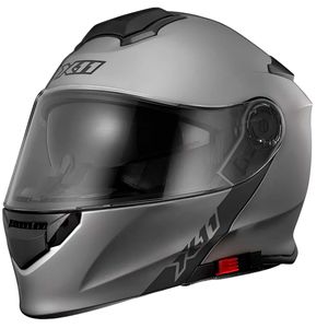 Capacete X11 Turner Solides Prata Metálico