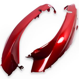 Tampa Lateral Biz 125 2010 Vermelho Bromeria Candy