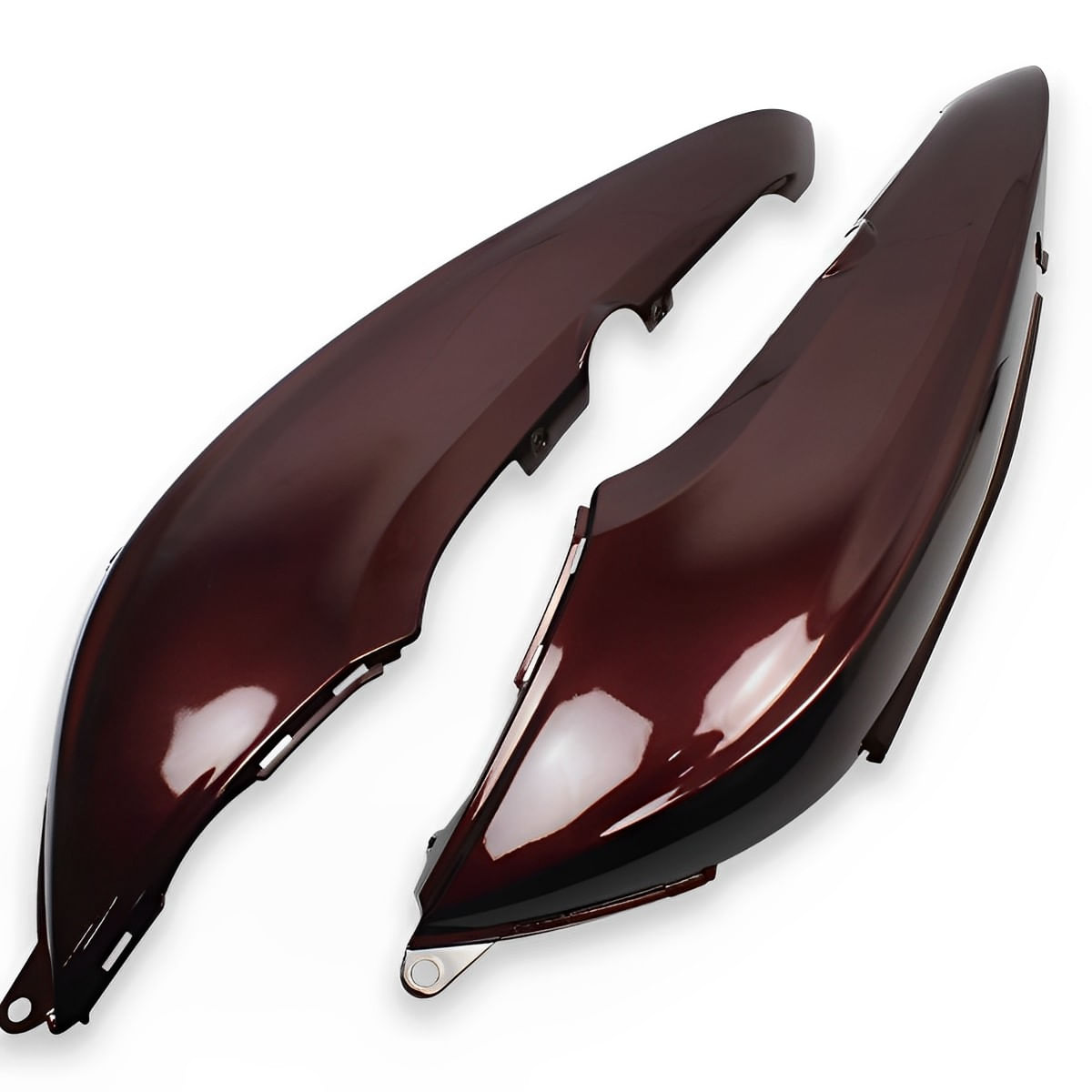 Tampa Lateral Biz 125 2012 Vermelho Metálico - Sportive