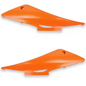 Tampa Lateral NXR 150 Bros 2010 Laranja Canoa - Sportive