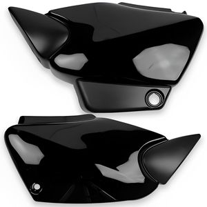 Tampa Lateral Titan 125 2000 Até 2008 Preto - Pro Tork