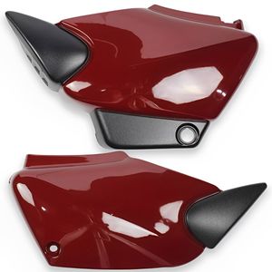 Tampa Lateral Titan 125 2000 2001 2004 Fan 125 2006 Vermelho