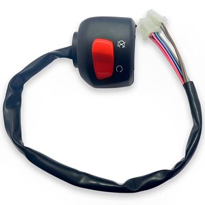 Punho Interruptor Partida YBR 125 E 2002 Até 2005 - Zouil