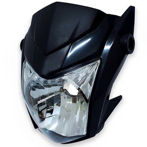 Frente Farol Completo Titan Fan 125 150 160 Preto Injetado