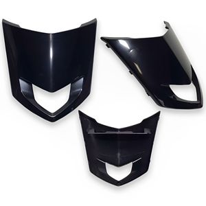 Carenagem Farol Xtz 250 Lander 2020 A 2023 Preto - Sportive