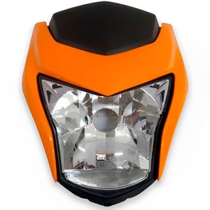 Frente Farol Completo NXR 160 Bros Esdd 2019 Laranja