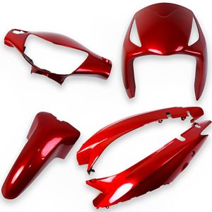 Kit Carenagem Completo Biz 125 + 2010 Vermelho - Sportive
