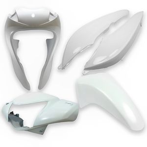 Kit Carenagem Completo Biz 125 Ex 2015 Branco Fosco