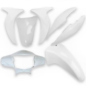 Kit Carenagem Completo Biz 110i 2018 Até 2023 Branco