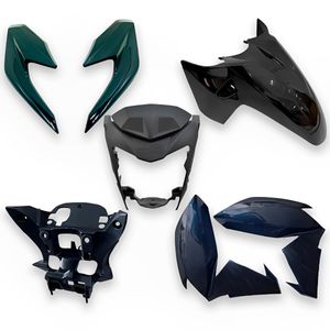 Kit Carenagem Completo CB 250 Twister 2020 Cinza - Sportive